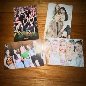 2 twice & 2 itzy photocards
